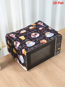1 buah Penutup Debu Microwave Bertema Kopi, Penutup Microwave, Penutup Pelindung Debu yang Dapat Dicuci, Penutup Peralatan Dapur Dekoratif, Dekorasi Rumah, Dekorasi Dapur, Dekorasi Peralatan Rumah Tangga, Hadiah untuk Acara Pernikahan, Mudah Dibersihkan, Tahan Noda - kopi - View 8
