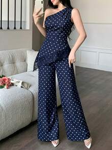 Women Two-Piece Outfits - 海軍藍 2 - 查看 6