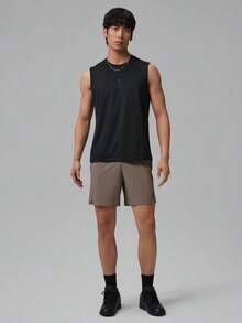 Jordan Men's AS DF SPT FLTWT SL TOP Sports Tank Top IB2246-010 - Black - View 6