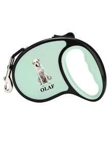 Customizable Retractable Dog Leash With Personalized Name And Photo, Customized Pet Gift, Personalized Dog Walking Accessory, Durable ABS Material, Anti-Tangle, Suitable For Small Dogs, Medium Dogs And Cats, Bright Colors, Customized Personalized Gift For Pet Lovers - Multicolor - View 17