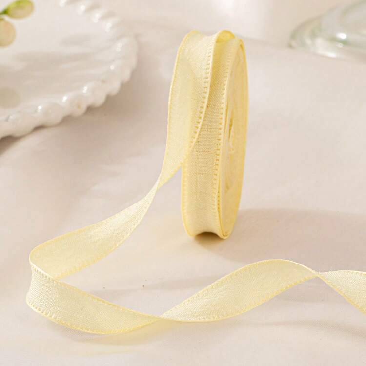 10mm Wavy Ruffle Ribbon, Suitable For Gift Wrapping, Floral Design, Handmade Hair Bow Accessories, DIY Lace Trim And Holiday Party Decoration - Multicolor - View 12