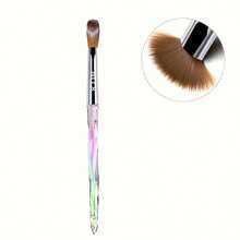 9 Pcs Acrylic Nail Brush Set, Nail Brush For Extension Sculpting And Color Coating Application - Multicolor - View 4