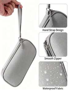 Electronic Product Storage Travel USB Cable Accessory Bag/Box, Waterproof, Suitable For Power Bank, Charging Cable, Charger, Mouse, Earphone, USB Drive, Etc. - Multicolor - View 10