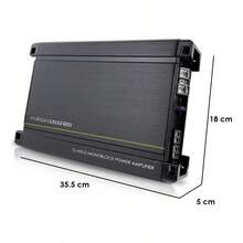 Amplificador de Audio para Auto Monoblock Nano1200 Steelpro | Subwoofer 2 Ohm Estable - Negro1 - Ver 6