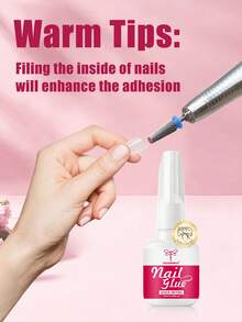 COLOURSMILE 6件組 10ml 凝膠指甲膠套組,快乾持久黏著,適用於壓克力指甲、穿戴式假指甲、假指甲片與美甲藝術 - 10ml - 查看 6