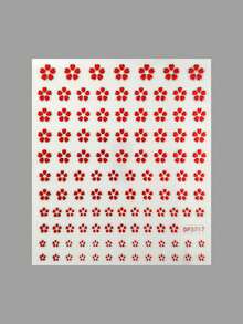 4pcs/1pc Stiker Kuku Laser Motif Bunga, Desain Bunga, Warna-warni Serbaguna Mudah Dibuat, Kreasi Seni Kuku DIY Eksklusif untuk Anak-anak, Cocok untuk Ulang Tahun, Pesta, Dekorasi Kuku Sehari-hari - MultiWarna - View 13