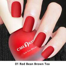 CMLAKISS Summer New Matte Quick-Dry Nail Polish, Peel-Resistant, No UV Lamp Required, Suitable For Fingernails And Toenails - Multicolor - View 4