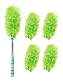 Car Dust Remover And Window Cleaner Set: Anti-Static Brush, For Car/Living Room/Bedroom/Desktop Dusting And Windshield Cleaning (1/3/5 Replacement Brush Heads) - Type a - View 24