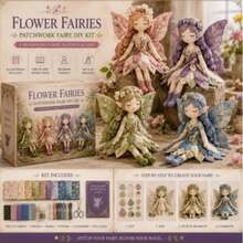 Set de costura y manualidades de elfo de otoño todo incluido, 4 patrones para pasatiempo de ocio & adornos de mesa - Multicolor - Ver 2