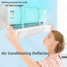 All-Season Universal No-Installation Air Conditioner Vent Deflector, Avoid Direct Airflow, Adjustable And Telescopic, Suitable For Cold And Hot Air - Multicolor - View 7