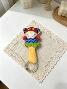 BBSKY 1pc Unisex Baby Bell Soothing Toy, Built-In Bell, Colorful Beads, Infant Grip Training Toy, Suitable As Newborn Gift - Multicolor - View 7