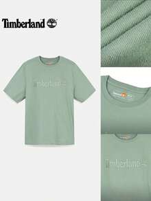 Timberland New Outdoor Casual Breathable Men's Short Sleeve T-Shirt - Green - View 3