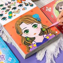 公主裝扮貼紙書女孩專用－趣味DIY活動貼紙，可愛繽紛，適合3歲以上兒童的教育魔幻手工，生日、復活節、情人節、聖誕節創意禮物，派對小禮、學校獎勵 - 4 Random Books - 查看 8