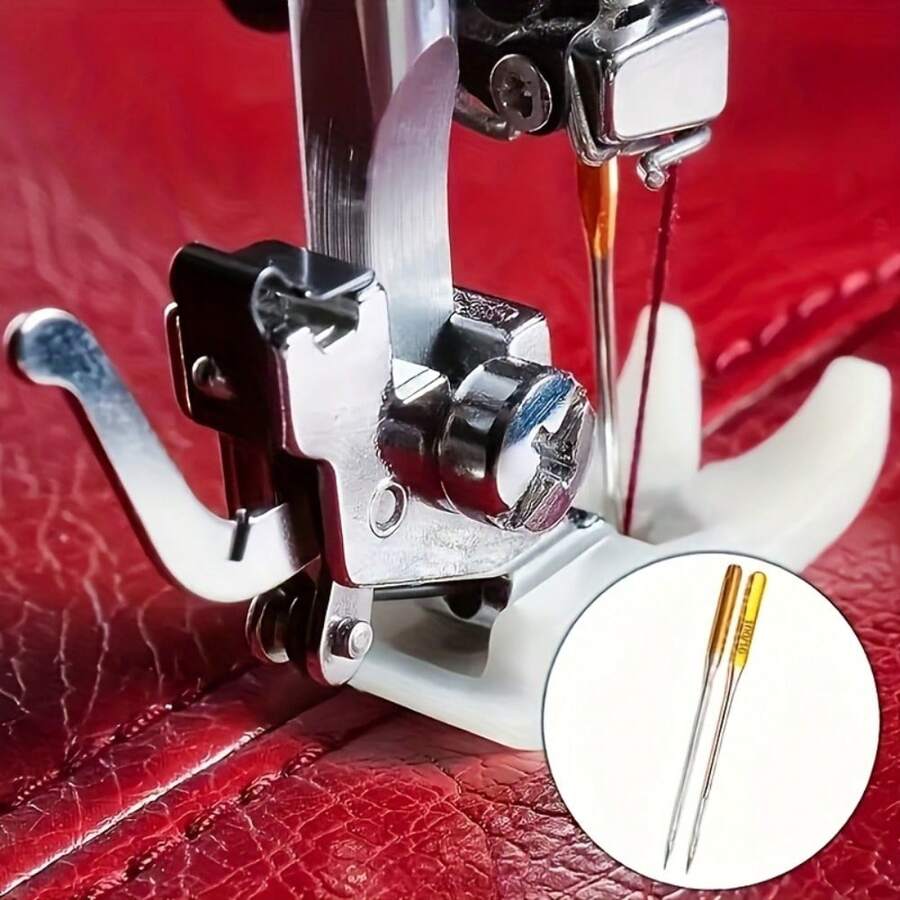 10pcs/Pack Universal Sewing Needles, Gold Coated, Suitable For Home And Sewing Machines, Fit For Various Sewing Tasks, Fabric Sewing, Precise Threading, Seamless Stitching, Strong Durability - Golden - View 1
