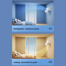 All-Season Universal No-Installation Air Conditioner Vent Deflector, Avoid Direct Airflow, Adjustable And Telescopic, Suitable For Cold And Hot Air - Multicolor - View 3