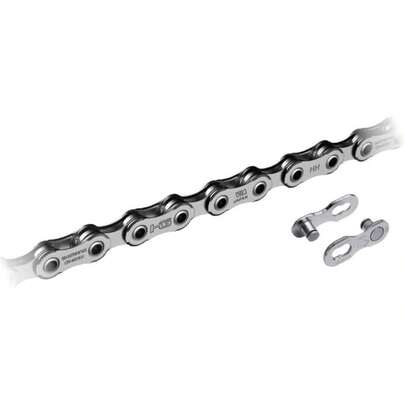 SHIMANO SLX CN-M7100 SLX Chain With Quick Link, 12-Speed, 126L,Silver Variant 1