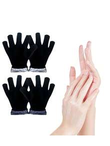 1pc Unisex Sauna Gloves, Moisturizing Hand Care, Anti-Cracking, Anti-Darkening, Sweat-Proof Training Gloves - Multicolor - View 5