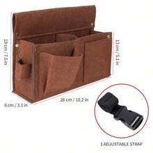 1pc Heavy Duty Nail Pouch Wear-Resistant Rivet Reinforced Multi-Purpose Waist Tool Bag - A - View 14