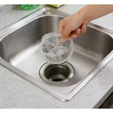 100pcs Disposable Mesh Sink Strainer Filter Bags Kitchen Sink Drain Filter - White - View 4