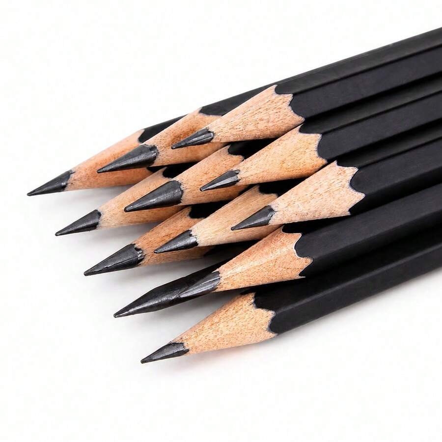 12pcs Sketching Pencils, 2H-8B Drawing Pencil Set, Professional Drawing Hand-Drawn Sketching Pencils, Ideal Choice For Artists, Students And Beginners For Sketching And Creation - 2H-8B - View 1
