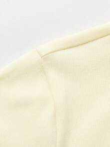Balabala Girls' Long Sleeve T-Shirt 2026 Fall New Sweet Fashionable Tween Girl Base Layer Casual Top - Vanilla White - View 6