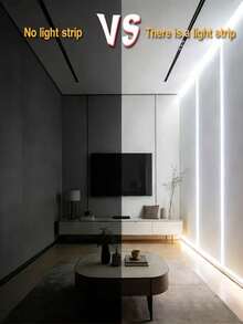 Infrared Sensor LED Light Strip, Battery Box Installation, Battery Or USB Powered, Warm White/Cool White Optional, Soft Bright Light, Suitable For Stairs, Entryway, Closet, Study, Bedroom (Batteries Not Included) - White - View 8