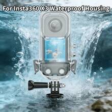Insta 360 One X3 行動攝影機保護殼 - 潛水保護殼，可承受 164 英尺/50 米深度，包含安裝配件與潛水配件 - 查看 7