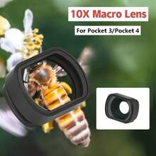 10X 微距鏡頭，相容於 Osmo Pocket 3/Pocket 4，近拍濾鏡高畫質微距攝影鏡頭，磁吸式安裝/多層鍍膜/光學玻璃 - 查看 7