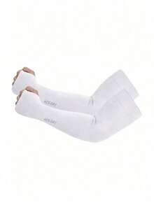 1/3pcs Unisex Sun Protection Cooling Arm Sleeve Set. Compression Arm Sleeves Suitable For Football, Golf And Volleyball Sports. UV Protection. Can Cover Tattoos. Also Suitable For Gardening And Other Activities. - Multicolor - View 10