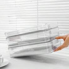 1pc Dust-Proof Desktop Certificate Storage Box, Suitable For A4 Documents And Certificates, Moisture-Proof Document Bag, Used For Record Keeping, Back To School Season, School Supplies - A - View 4