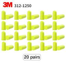 5-20 Pairs 3M Noise-Canceling Earplugs 312-1250 Model, Noise Reduction For Sleep, Work, Students, Snoring, Travel, Quiet, Anti-Noise, Mechanical - Model 312-1250 - View 9
