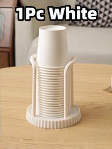 Multifunctional Cup Holders Space Saving Durable Storage Rack Solution For Kitchen And Bathroom Round Disposable Cup Holder Design Suitable For Home Or Coffee Bar Additions Home Renewal For Men And Women Summer Gift Back To School Gift - Multicolor - View 13
