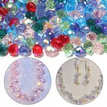 20 piezas de cuentas de vidrio facetado brillante con forma de lágrima de fresa de 8x11mm en colores vibrantes, se pueden usar como decoración de ventana, decoración colgante, cuentas de cristal artificial - Cuentas para hacer joyas DIY y combinaciones de cuentas, adecuadas para hacer pulseras únicas, aretes, teléfonos de cristal, accesorios para el cabello, tocados, colgantes, decoración de ropa y manualidades - Perfectas para proyectos creativos y accesorios de moda - gotas de agua con perlas de fresa - Ver 3