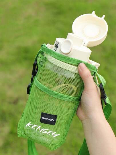 Personalized One Shoulder Water Bottle Bag, Crossbody Strap, Water Bottle Holder, Shockproof Protective Case, Outdoor Essential, Travel Portable, Hiking Essential, Suitable For Outdoor, Garden, Travel Essential, Portable Essential, Beach Essential, Graduation Season, Gift For Colleagues, Boss, Teachers, Employees, Gift For Best Friends, Friends, Couples, Girlfriends, Boyfriends, Colleagues, Family, Father's Day Gift, Wedding Gift, Birthday Gift