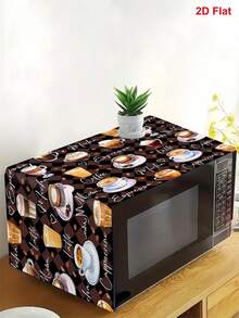 1 buah Penutup Debu Microwave Bertema Kopi, Penutup Microwave, Penutup Pelindung Debu yang Dapat Dicuci, Penutup Peralatan Dapur Dekoratif, Dekorasi Rumah, Dekorasi Dapur, Dekorasi Peralatan Rumah Tangga, Hadiah untuk Acara Pernikahan, Mudah Dibersihkan, Tahan Noda - kopi - View 7