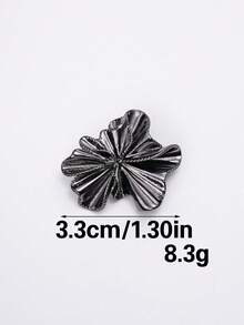 5pcs/Pack Asymmetrical Textured Wrinkled Unique Versatile Metal Large Buttons, Suitable For Coats, Sweaters, Furs, Uniforms, School Uniforms, Cardigans, Jackets, Hand-Sewn Buttons, DIY Shoes, Boxes, Bags, Gift Boxes, Jewelry Accessories - Multicolor - View 15