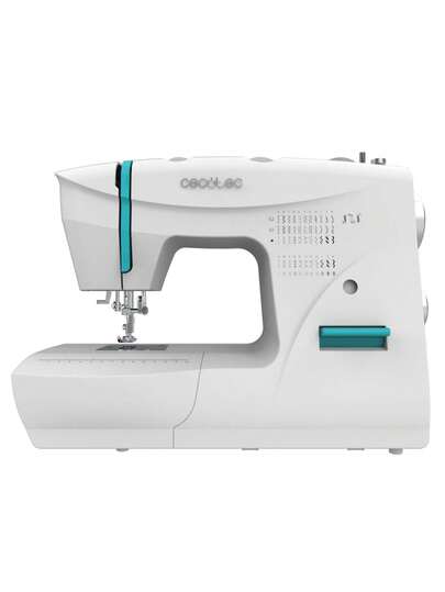 Máquina de Coser BelleCouture 6600 de Cecotec con 66 Puntadas Integradas para Proyectos Creativos, Ideal para Usuarios de Nivel Medio – Ojal en 4 Tiempos para Ojales Precisos en Varias Telas, Incluye Accesorios Completos como Prensatelas y Pedal – Cambio Rápido de Prensatelas para Adaptarse a Diversas Técnicas de Costura – Luz LED de Enfoque para Visibilidad Óptima – Diseño de Brazo Libre y Espacio de Almacenamiento para Comodidad y Organización – Funcionalidades Avanzadas y Manual Detallado.