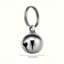 2pcs Dog And Cat Collars With Round Metal Pet Bells - The Ideal Choice For Training And Pet Additions - Silver - View 9
