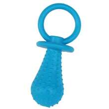 Puppy Teething Toy - Dog Teething Period Toy, Suitable For Puppies, Includes Teething Ring And Durable Rope, Blue Rubber Toy Set, Suitable For Small Dogs, Cute Interactive Dog Ball, Suitable For Small Dog Christmas Gift - Blue - View 7