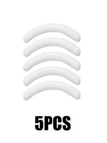 Eyelash Curler Refill Pads, 200pcs/100pcs/50pcs/20pcs, Soft Rubber Material, Suitable For Universal Eyelash Curlers (White) - White - View 20