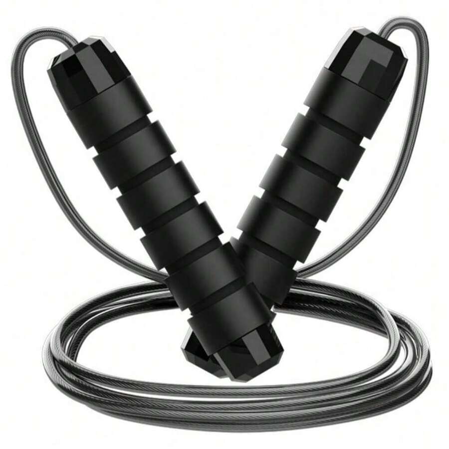 Bearing Jump Rope, Non-Slip Soft Handle, PVC Steel Wire, Portable Fitness Jump Rope, Suitable For Adults And Children - Multicolor - View 1