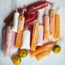 50/100/200pcs Kantong Es Transparan Buatan Sendiri untuk Es Serut dan Pengawetan Es Krim, Kantong Es Loli DIY untuk Pembuatan Es di Rumah, Kantong Hadiah untuk Pesta - MultiWarna - View 2