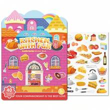 Reusable Gel Jelly Stickers DIY Craft Materials, Reusable 3D Stickers, Suitable For Children's Quiet Book Making, Early Education Sticker Activity Toys - Multicolor - View 10