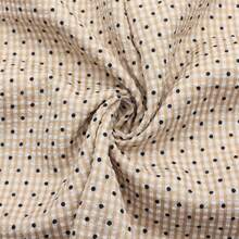 1Pc -19.68x57 Inches (50x145cm)For Quilting Assorted Colors Patchwork, Bubble Dot Wrinkles Plaid Grid Fabric Precut - Perfect For DIY Table Runner, Tablecloths & Crafts | Hand Wash Only - Default - View 8