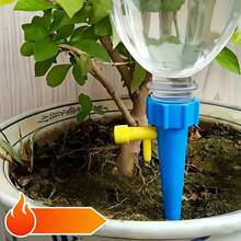 1/5/10pcs Adjustable Slow Release Control Valve Switch Automatic Watering Device, Suitable For Home And Boat Gardening, Plant Sprayer, Gardening Supplies (Random Accessory Color) - Random - View 10