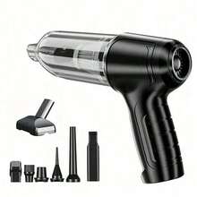 Portable Cordless Vacuum, High Suction Handheld Car Vacuum Cleaner, With Washable Filter, And Blowing, Both In The Car And At Home, Can Absorb Dust, Debris, Pet Hair, 2400mAh, Car Accessories - A1 - View 10