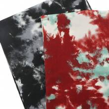 1Pc Tie Dye Fabric - 59x19.68inch(150x50cm) Pre-Cut Fabric,Perfect For DIY Sewing,Bags,Party Decor, Tablecloths, Gift Wrapping,Cushions & Furniture Covers - Default - View 4