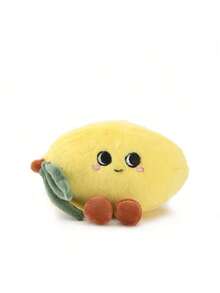 Muñeco de peluche con forma de limón y ajo, un regalo lindo adecuado para gente joven - Amarillo - Ver 7
