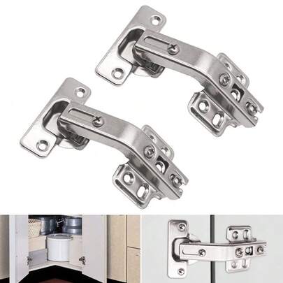 6X Quality Full Overlay 35mm Soft Close Hinges Kitchen Cabinet Cupboard Door UK
