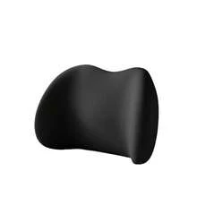 Fit For Car Neck Pillow And Waist Cushion - Soft Seat Headrest Support For Comfortable Driving - Hb-black Waist 1pc - View 2